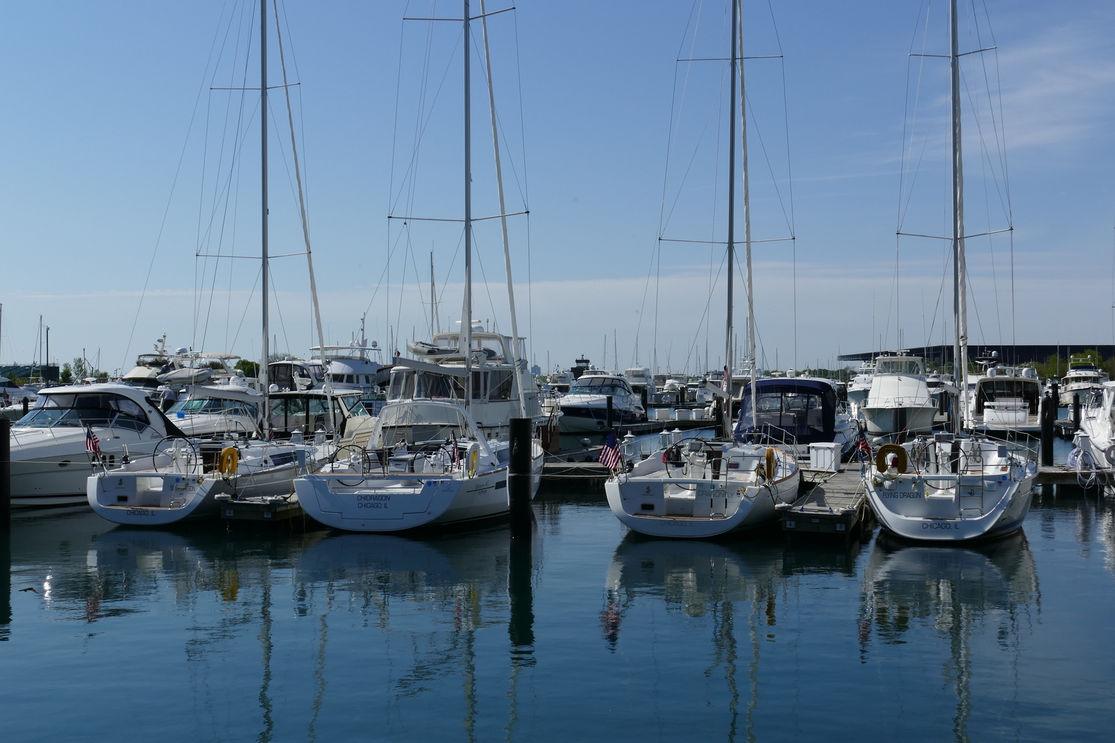 Dragon fleet at rest